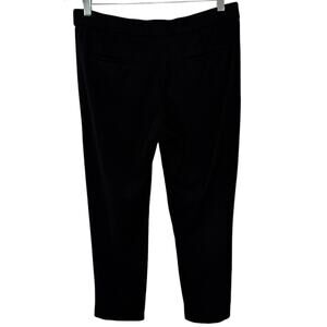 AMANDA + CHELSEA Black Pants Size 10 Business Casual Neutral Minimalist Travel